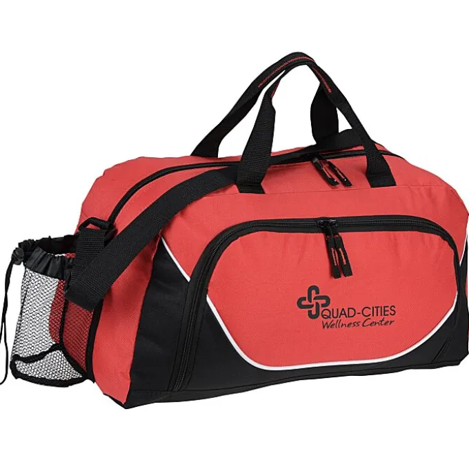 Colorblock Duffel Bag