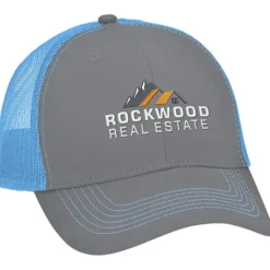 Colorblocked Twill Meshback Cap - 24 hr
