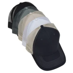 Colorblocked Twill Meshback Cap - 24 hr