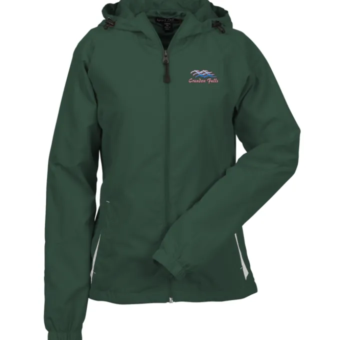 Colorblock Hooded Jacket - Ladies'