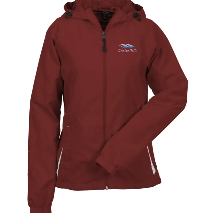 Colorblock Hooded Jacket - Ladies'