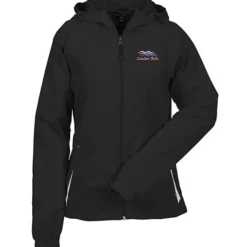 Colorblock Hooded Jacket - Ladies' - 24 hr