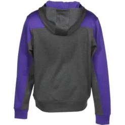 Colorblock Performance Heather Fleece 1/4-Zip Hoodie - Screen