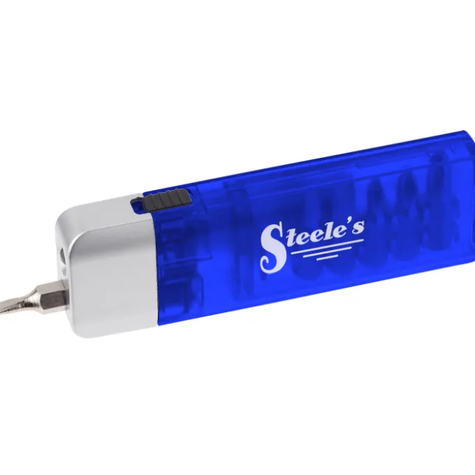 Colorblock Screwdriver Kit with LED Light - 24 hr