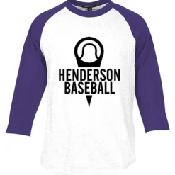 Colorblock 3/4 Sleeve Cotton Baseball T-Shirt