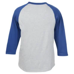 Colorblock 3/4 Sleeve Cotton Baseball T-Shirt