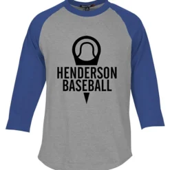 Colorblock 3/4 Sleeve Cotton Baseball T-Shirt
