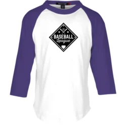 Colorblock 3/4 Sleeve Cotton Baseball T-Shirt - Youth