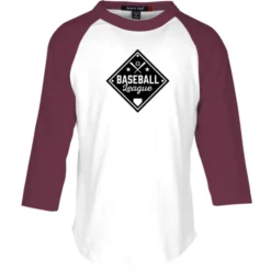 Colorblock 3/4 Sleeve Cotton Baseball T-Shirt - Youth