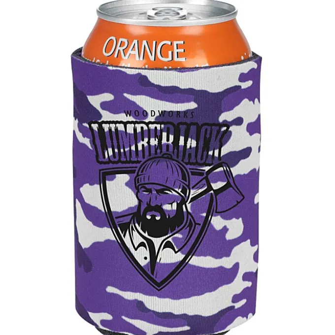 Color Camo Pocket Can Holder