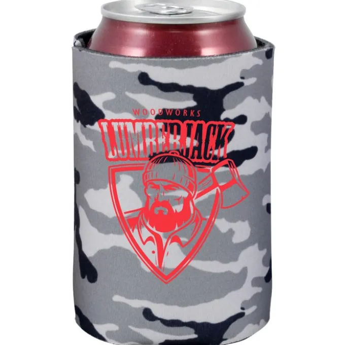 Color Camo Pocket Can Holder