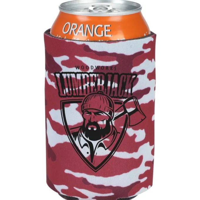 Color Camo Pocket Can Holder