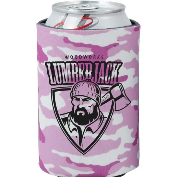 Color Camo Pocket Can Holder