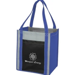 Color Combo Grocery Pocket Tote