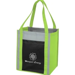 Color Combo Grocery Pocket Tote