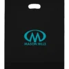 Colored Frosted Die-Cut Convention Bag - 18 inches x 15 inches
