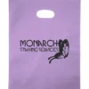 Colored Frosted Die-Cut Convention Bag - 15 inches x 12 inches