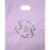 Colored Frosted Die-Cut Convention Bag - 15 inches x 12 inches - Foil