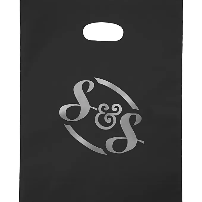 Colored Frosted Die-Cut Convention Bag - 15 inches x 12 inches - Foil