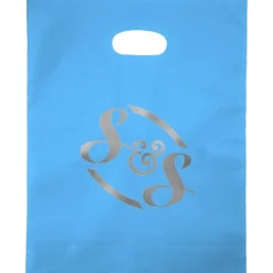 Colored Frosted Die-Cut Convention Bag - 15 inches x 12 inches - Foil