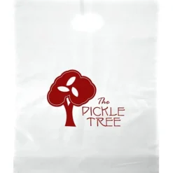 Colored Frosted Die-Cut Convention Bag - 18 inches x 15 inches - Foil