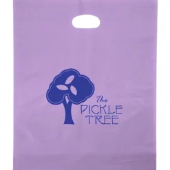Colored Frosted Die-Cut Convention Bag - 18 inches x 15 inches - Foil