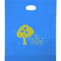 Colored Frosted Die-Cut Convention Bag - 18 inches x 15 inches - Foil
