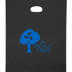Colored Frosted Die-Cut Convention Bag - 18 inches x 15 inches - Foil