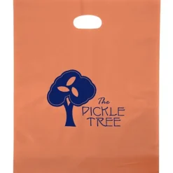 Colored Frosted Die-Cut Convention Bag - 18 inches x 15 inches - Foil