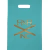 Colored Frosted Die-Cut Convention Bag - 14 inches x 9-1/2 inches - Foil