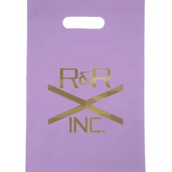 Colored Frosted Die-Cut Convention Bag - 14 inches x 9-1/2 inches - Foil