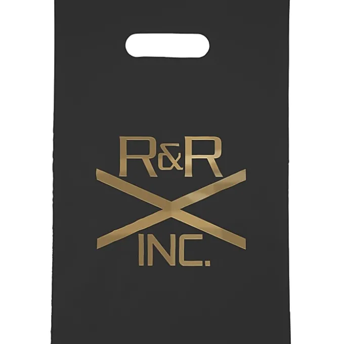 Colored Frosted Die-Cut Convention Bag - 14 inches x 9-1/2 inches - Foil