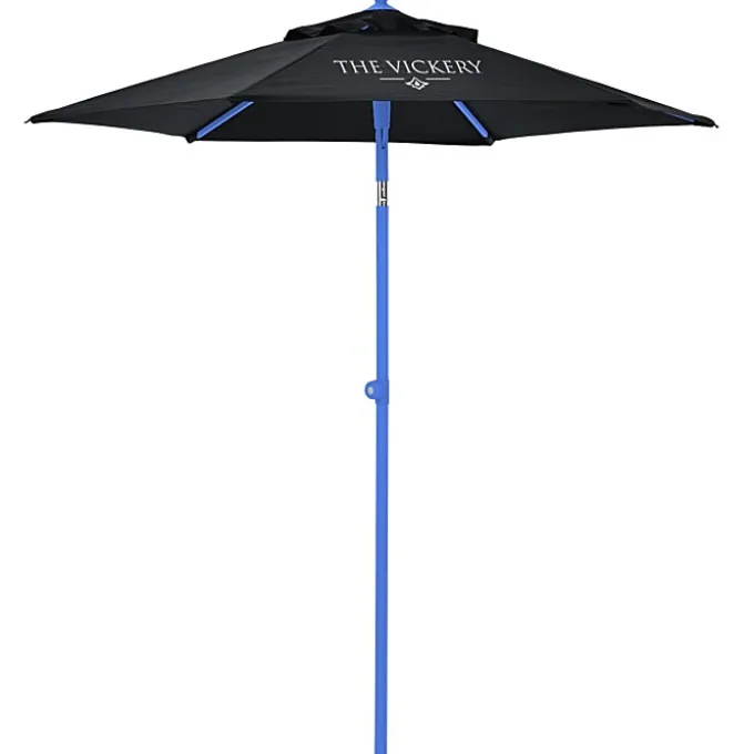 Colored Steel Market Umbrella - 7 feet