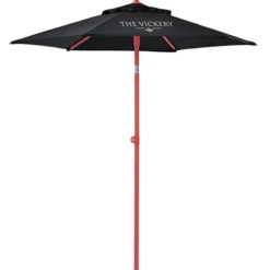 Colored Steel Market Umbrella - 7 feet