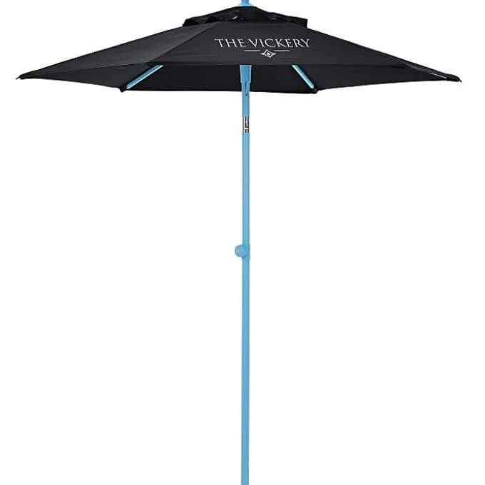 Colored Steel Market Umbrella - 7 feet
