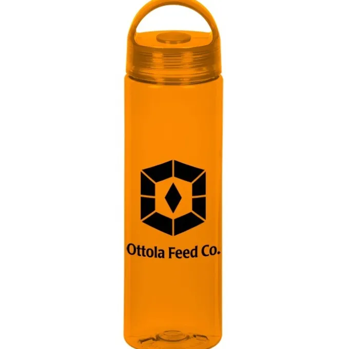 Colorful Bottle with Arch Lid - 24 oz