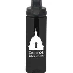 Colorful Bottle with Locking Lid - 24 oz