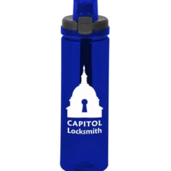 Colorful Bottle with Locking Lid - 24 oz
