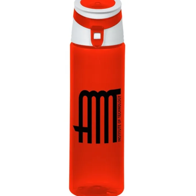 Colorful Bottle with Trendy Lid - 24 oz
