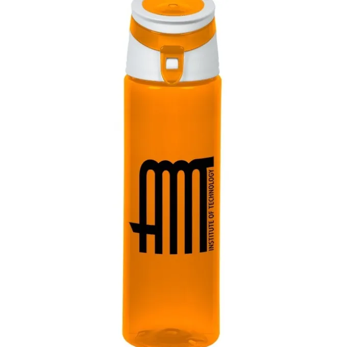 Colorful Bottle with Trendy Lid - 24 oz