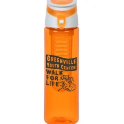 Colorful Bottle with Trendy Lid - 24 oz - Infuser