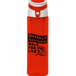 Colorful Bottle with Trendy Lid - 24 oz - Infuser