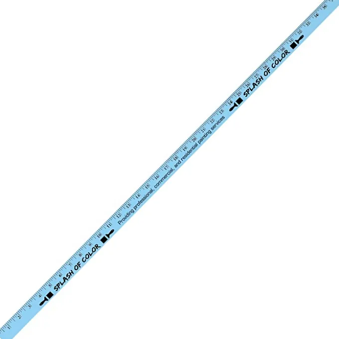 Colorful Enamel Yardstick - 1 1/8 inches x 1/8 inch