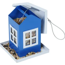 Colorful Metal Bird Feeder