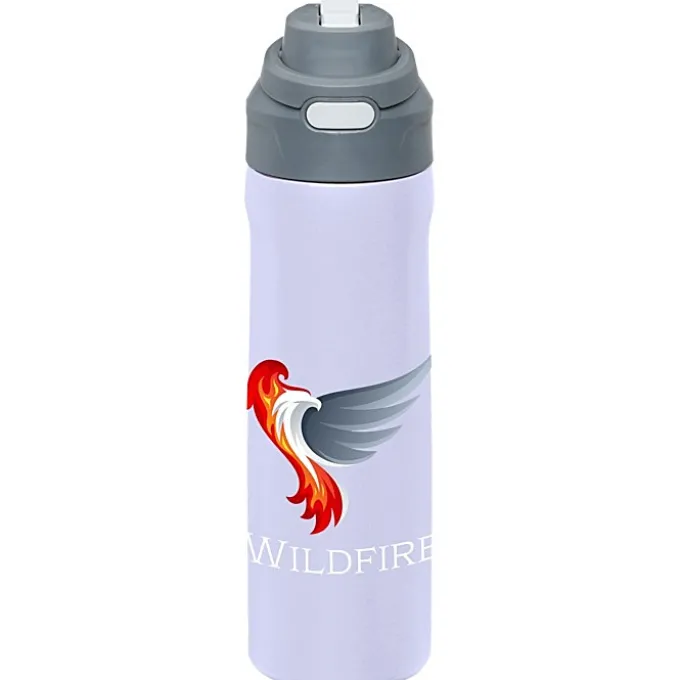 Colorful Pop Up Vacuum Bottle - 24 oz.