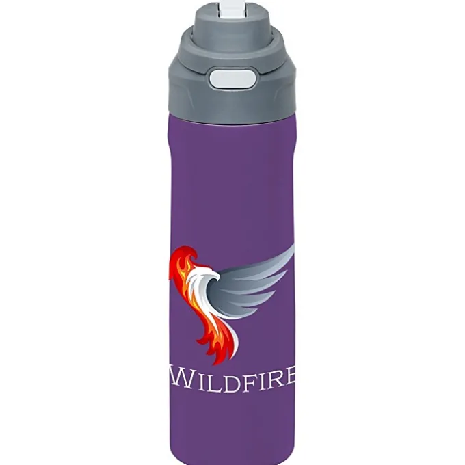 Colorful Pop Up Vacuum Bottle - 24 oz.