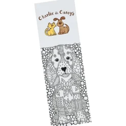 Coloring Bookmark - Animals