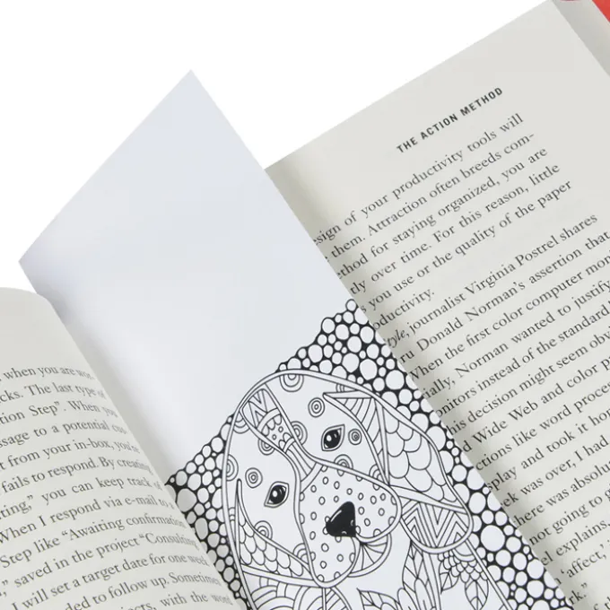 Coloring Bookmark - Animals
