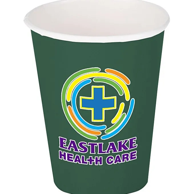 Colorware Paper Cup - 9 oz - Low Qty - Full Color
