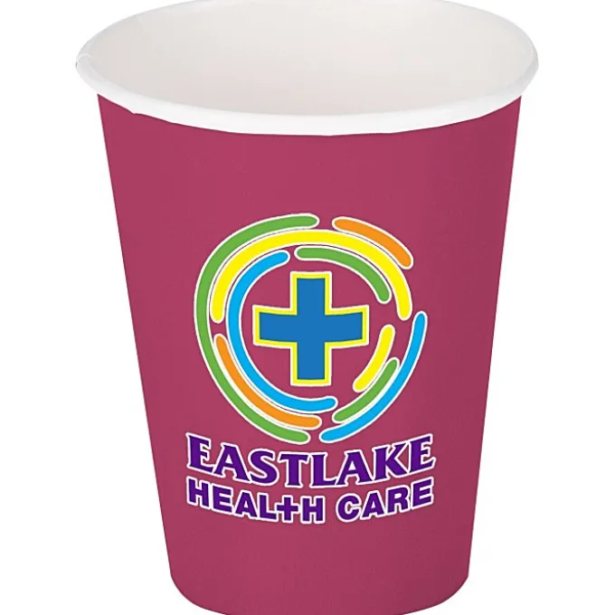 Colorware Paper Cup - 9 oz - Low Qty - Full Color